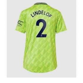 Damen Fußballbekleidung Manchester United Victor Lindelof #2 3rd Trikot 2022-23 Kurzarm